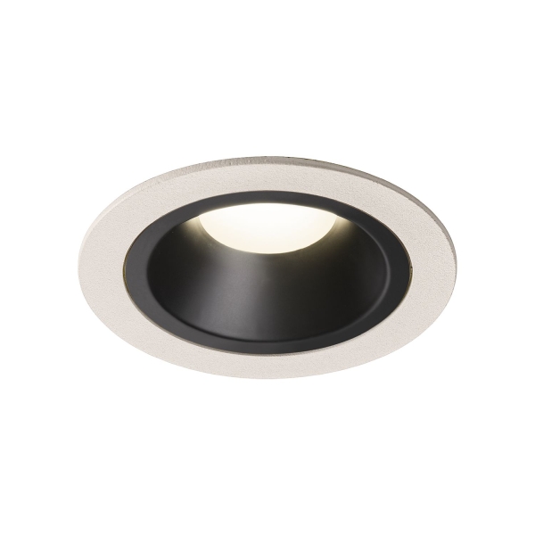 SLV 1003904 NUMINOS® M DL, Indoor LED Deckeneinbauleuchte weiß/schwarz 4000 K 40°