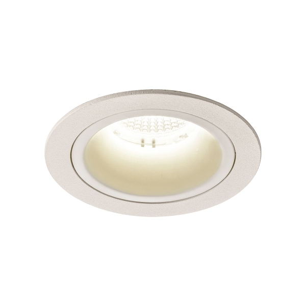 SLV 1003908 NUMINOS® M DL, Indoor LED Deckeneinbauleuchte weiß/weiß 4000 K 55°