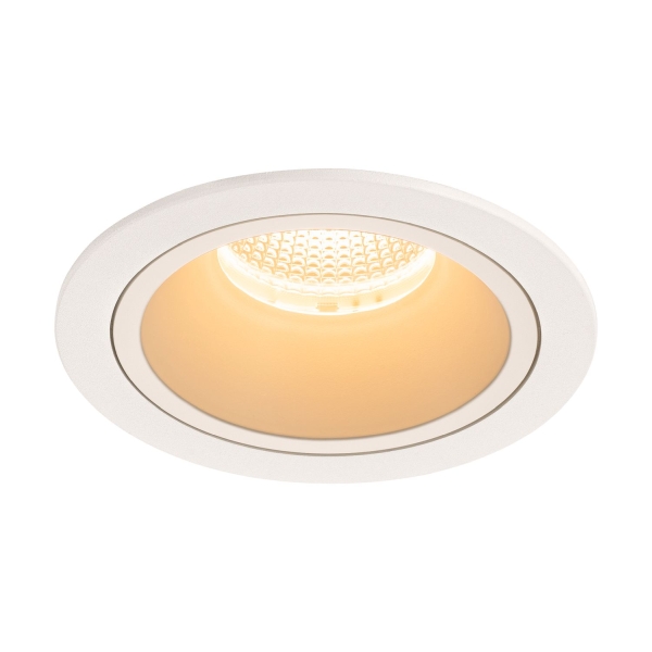 SLV 1003932 NUMINOS® L DL, Indoor LED Deckeneinbauleuchte weiß/weiß 2700 K 55°