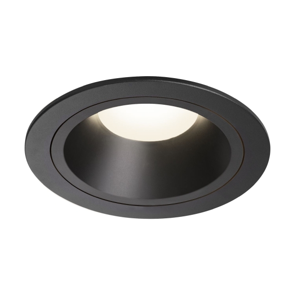 SLV 1003964 NUMINOS® L DL, Indoor LED Deckeneinbauleuchte schwarz/schwarz 4000 K 40°