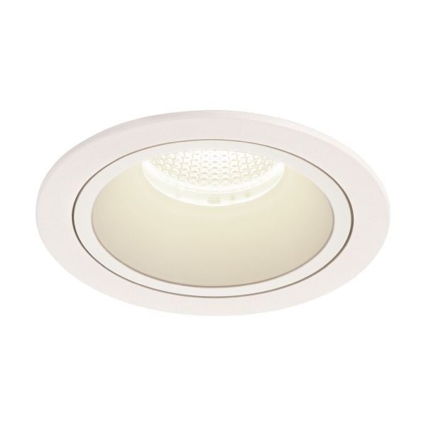SLV 1003977 NUMINOS® DL L Indoor LED Deckeneinbauleuchte weiß/weiß 4000K 40°
