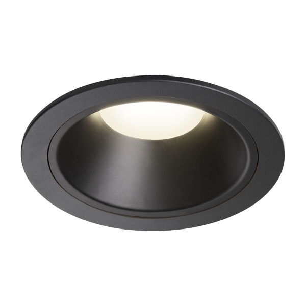 SLV 1004033 NUMINOS® XL DL, Indoor LED Deckeneinbauleuchte schwarz/schwarz 4000 K 20°