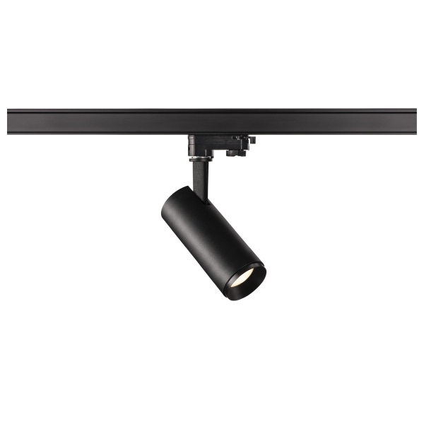 SLV 1004092 NUMINOS® S 3Ph., PHASE, 3~ Spot, zylindrisch, 4000 K, 8 W, 60°, matt schwarz