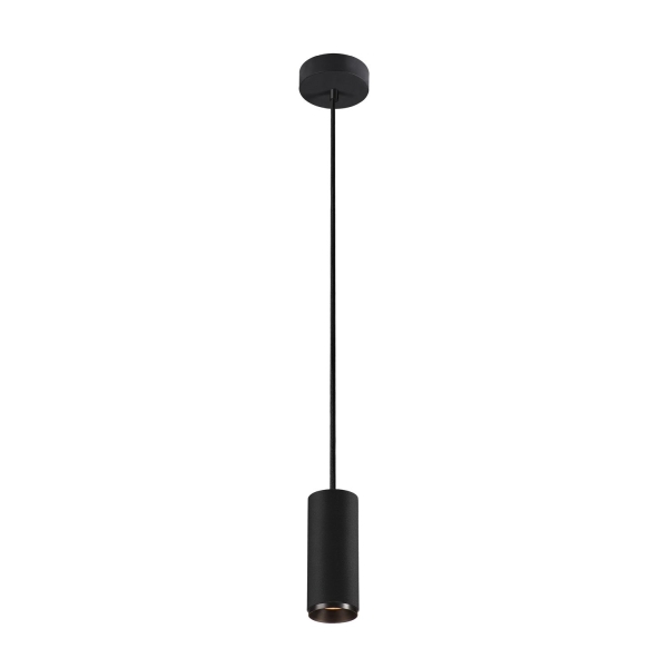 SLV 1004146 NUMINOS® PD PHASE S Indoor LED Pendelleuchte schwarz/schwarz 2700K 24°