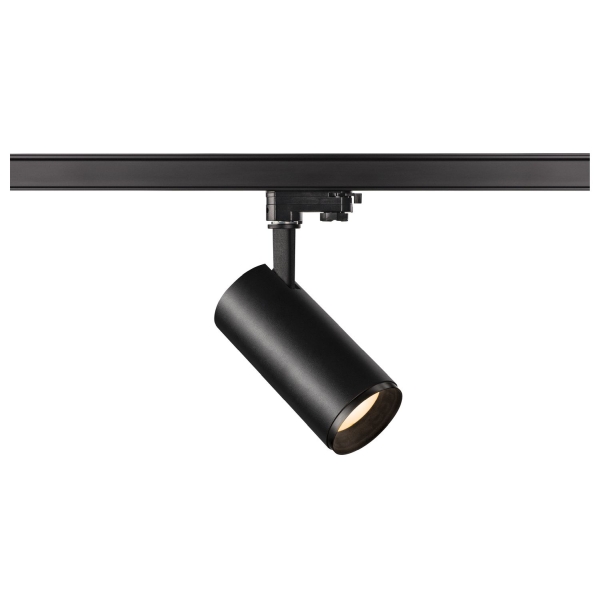 SLV 1004180 NUMINOS® M 3Ph., PHASE, 3~ Spot, zylindrisch, 3000 K, 14 W, 60°, matt schwarz