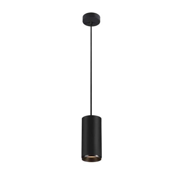 SLV 1004338 NUMINOS® L PD, PHASE, Pendelleuchte, Pendellänge 250 cm, 2700 K, 20 W, 24°, matt schwarz