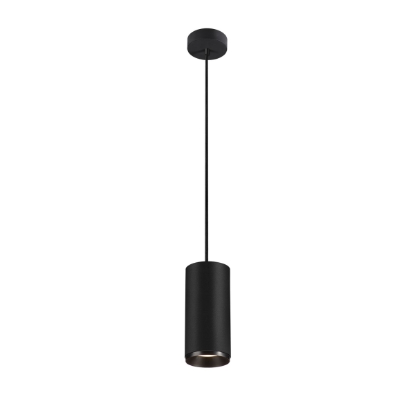 SLV 1004356 NUMINOS® L PD, PHASE, Pendelleuchte, Pendellänge 250 cm, 4000 K, 20 W, 60°, matt schwarz