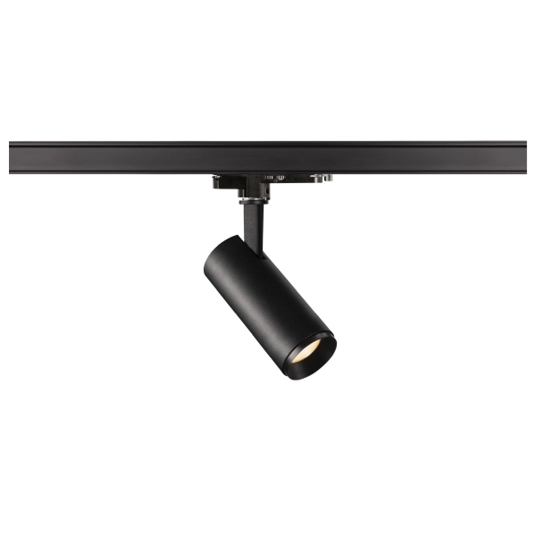 SLV 1004363 NUMINOS® S 3Ph., DALI, 3~ Spot, zylindrisch, 2700 K, 7,8 W, 36°, matt schwarz