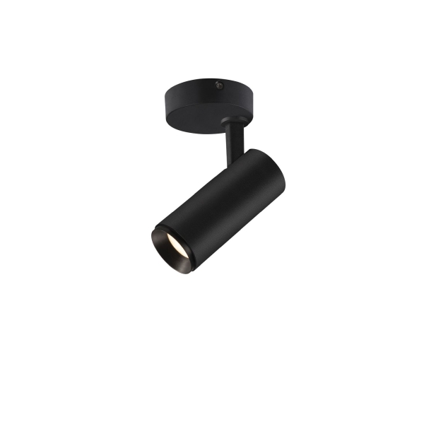 SLV 1004404 NUMINOS® S CW, Deckenaufbauleuchte, 4000 K, 7,8 W, 60°, matt schwarz