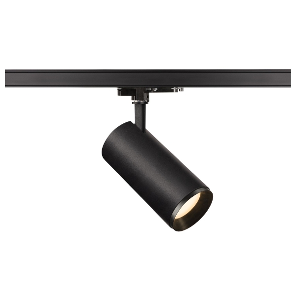 SLV 1004564 NUMINOS® L 3Ph., DALI, 3~ Spot, zylindrisch, 3000 K, 19 W, 60°, matt schwarz