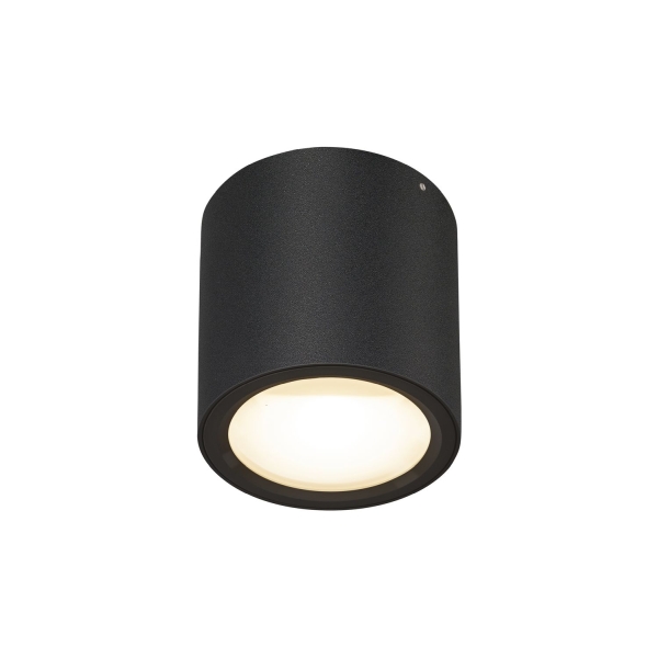SLV 1004666 OCULUS, Indoor LED Deckenaufbauleuchte schwarz DIM-TO-WARM 2000-3000 K