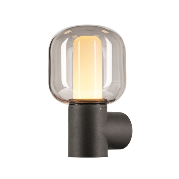 SLV 1004678 OVALISK, Outdoor LED Wandaufbauleuchte anthrazit CCT switch 3000/4000 K