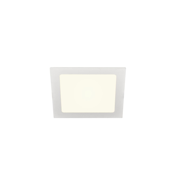 SLV 1004698 SENSER 18 Indoor LED Deckeneinbauleuchte eckig weiß 4000K