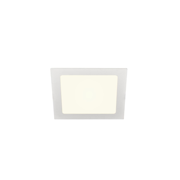 SLV 1004698 SENSER 18, Indoor LED Deckeneinbauleuchte eckig weiß 4000 K