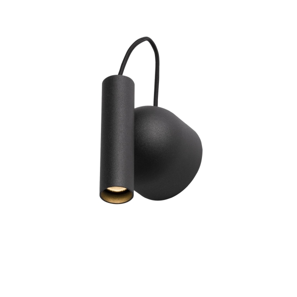 SLV 1004706 KARPO MAGN, Indoor LED Wandaufbauleuchte schwarz 3000 K