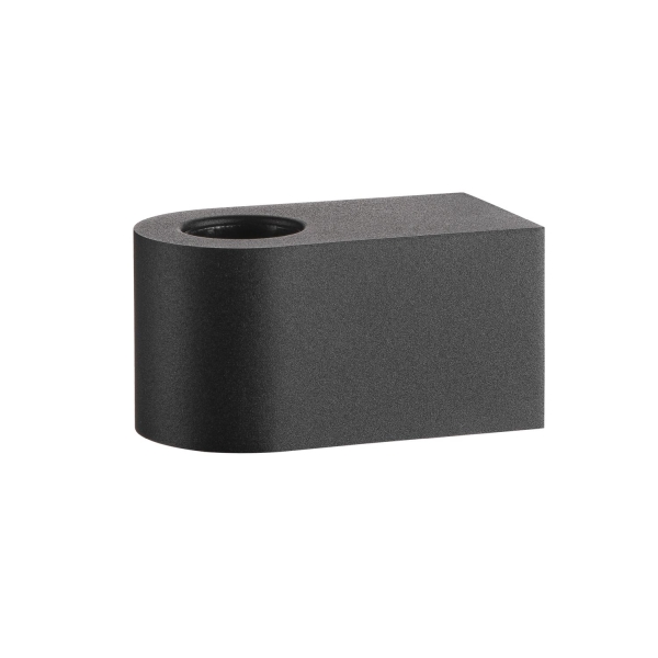 SLV 1004738 FITU CUBE, Indoor Wandaufbauleuchte E27 schwarz