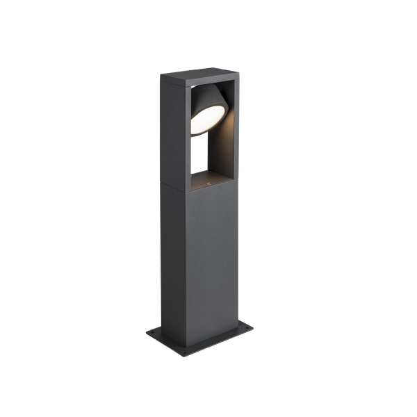 SLV 1004749 ESKINA FRAME 45, Outdoor LED Stehleuchte single anthrazit CCT switch 3000/4000 K