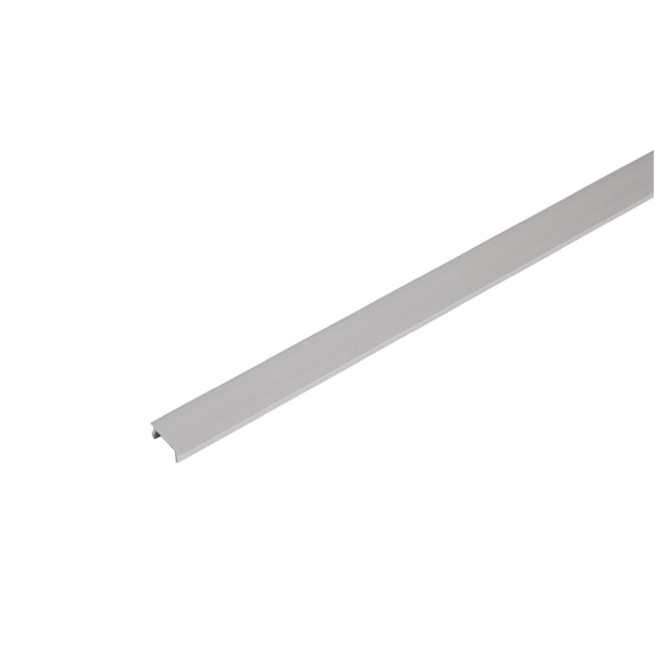 SLV 1004784 1~ Schiene Abdeckung, grau, 2 m, 2 Stück