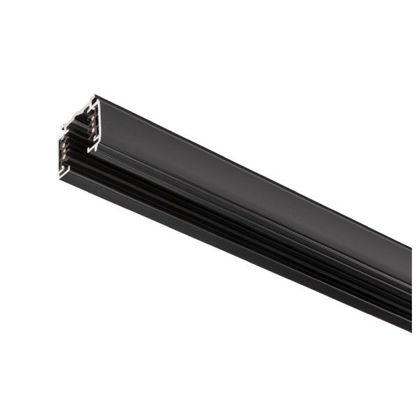 SLV 1004937 S-TRACK 3 Phasen Aufbauschiene, DALI, PHASE, 1 m, schwarz