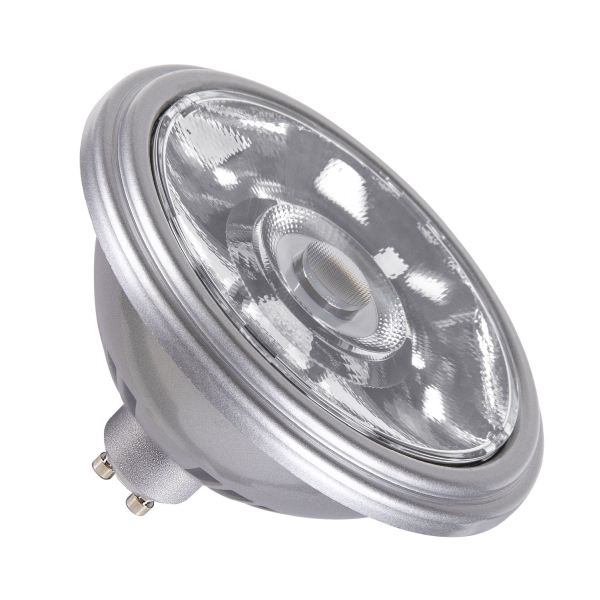 SLV 1005275 QPAR111 GU10 LED Leuchtmittel silber 12,5W 2700K CRI90 10°