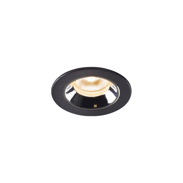 SLV 1005501 NUMINOS® XS, Deckeneinbauleuchte schwarz / chrom 2700 K 20°