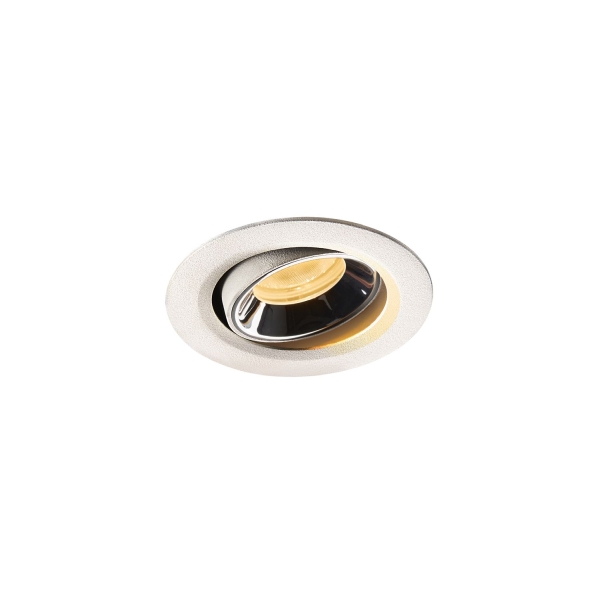 SLV 1005570 NUMINOS® MOVE XS, Deckeneinbauleuchte weiß / chrom 2700 K 55°