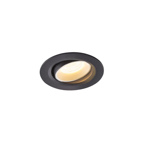 SLV 1005575 NUMINOS® MOVE XS, Deckeneinbauleuchte schwarz / weiß 3000 K 40°