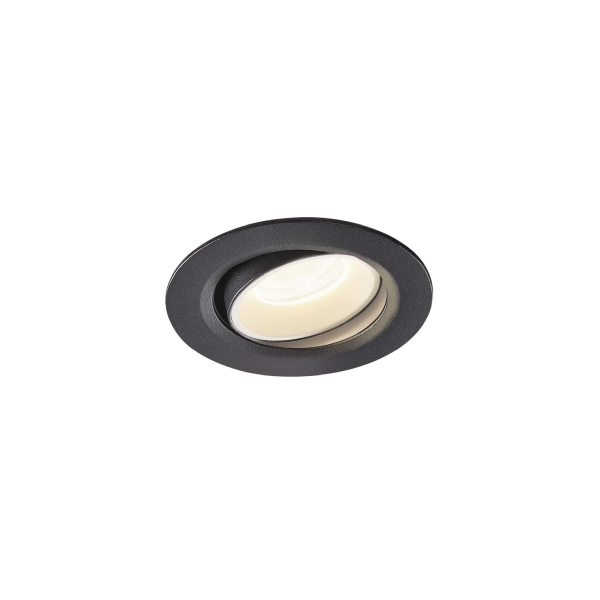 SLV 1005596 NUMINOS® MOVE XS, Deckeneinbauleuchte schwarz / weiß 4000 K 55°