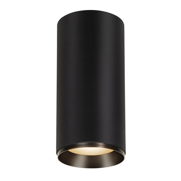 SLV 1005694 NUMINOS® XL CL, PHASE, Deckenaufbauleuchte, 3000 K, 28 W, 36°, matt schwarz
