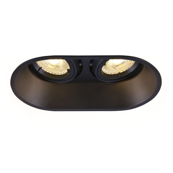 SLV 1006121 HORN, Deckeneinbauleuchte schwarz 25 W