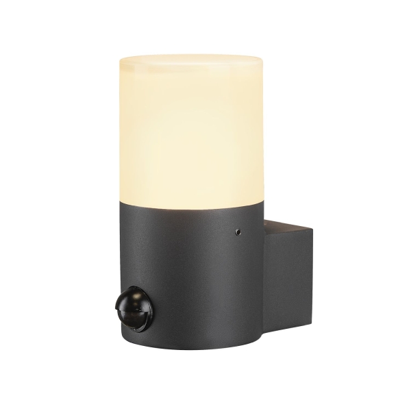 SLV 1006179 GRAFIT, SENSOR, Wandaufbauleuchte, E27, anthrazit