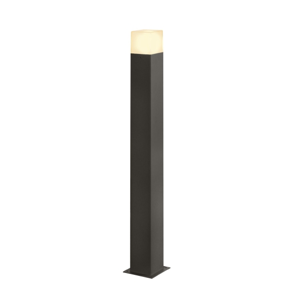 SLV 1006184 GRAFIT 90, Pole, E27, eckig, anthrazit