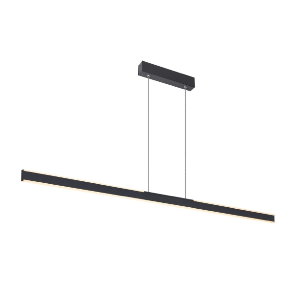 SLV 1006188 ONE LINEAR 140, Pendelleuchte schwarz 35 W 2700/3000 K