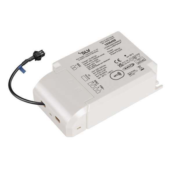 SLV 1006459 LED-Bridge-Treiber, 42 W, 500 mA für NUMINOS®, inklusive Funkschnittstelle für RF Modul, DALI