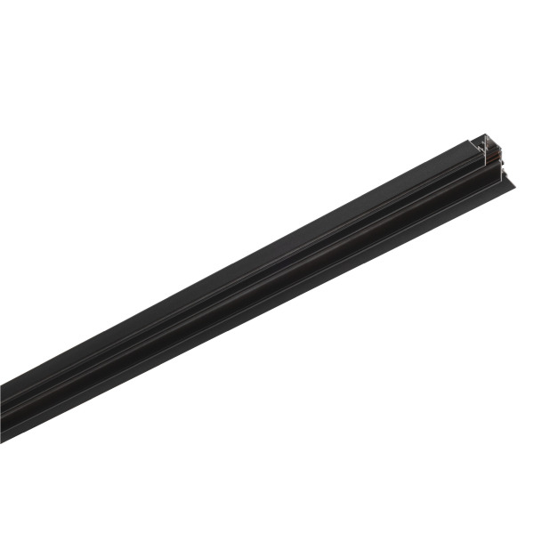 SLV 1006557 1 m Einbauschiene, 48V TRACK, schwarz, DALI