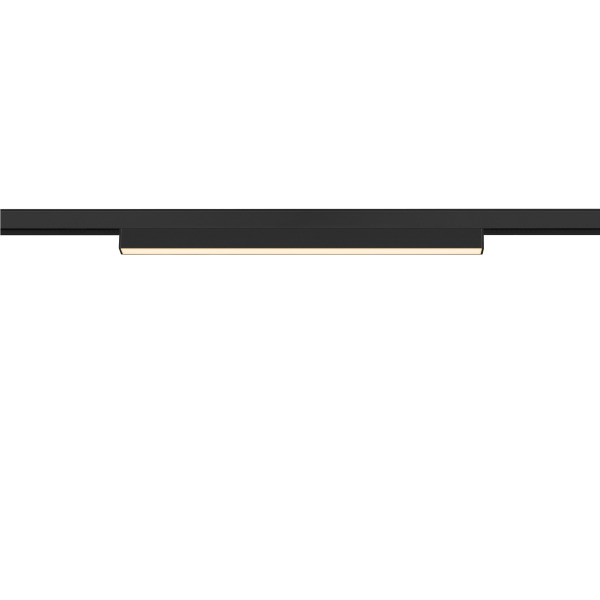 SLV 1006623 IN-LINE 44 48V TRACK, opal, DALI, Spot, schwarz / schwarz, 14 W, 1180 lm, 3000 K, CRI 90, 95°