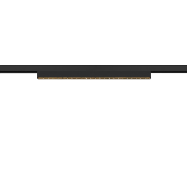 SLV 1006633 IN-LINE 44 48V TRACK, Darklight Reflector, DALI, Spot, schwarz / schwarz, 14 W, 1180 lm, 2700 K, CRI 90, 35°