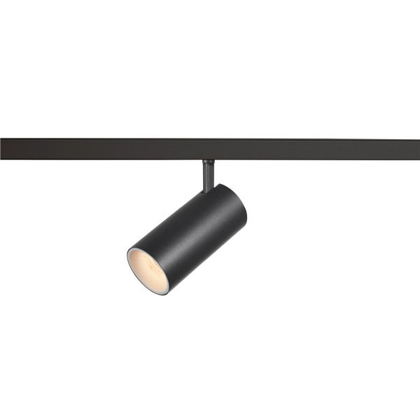 SLV 1006712 NUMINOS® S 48V TRACK, DALI, Spot, schwarz / weiß, 16 W, 1030 lm, 2700 K, CRI 90, 55°