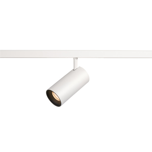 SLV 1006717 NUMINOS® S 48V TRACK, DALI, Spot, weiß / schwarz, 16 W, 970 lm, 2700 K, CRI 90, 40°