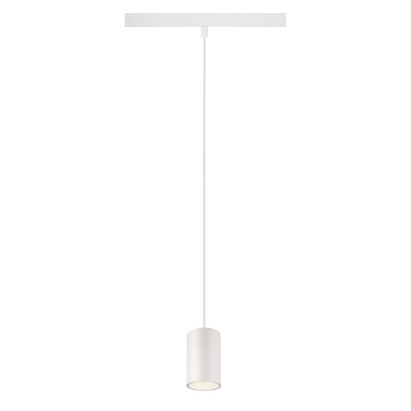 SLV 1006811 NUMINOS® XS, 48V Pendelleuchte, Pendellänge 150 cm, 4000 K, 55°, DALI 2, matt weiß