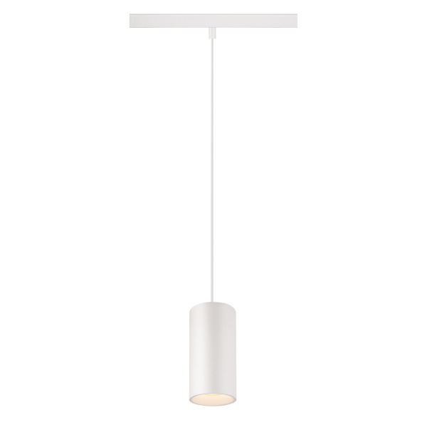 SLV 1006823 NUMINOS® S 48V TRACK, DALI, Pendelleuchte, weiß / weiß, 16 W, 1020 lm, 2700 K, CRI 90, 20°