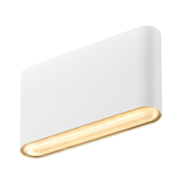 SLV 1007143 OVAL 14 WL, Wandaufbauleuchte 2700/3000 K, 6 W, weiß