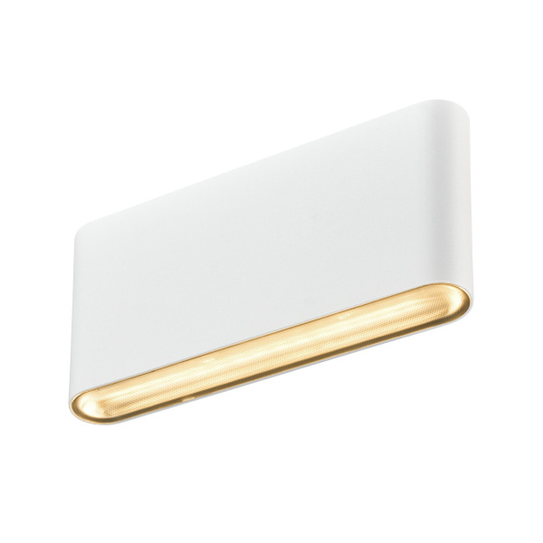 SLV 1007145 OVAL 18 WL, Wandaufbauleuchte 2700/3000 K, 10 W, weiß