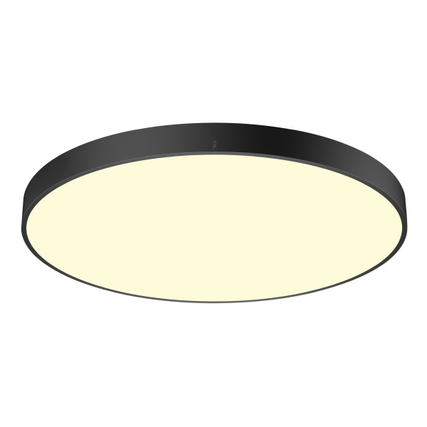 SLV 1007310 MEDO® PRO 90, Deckenaufbauleuchte, rund, 3000/4000 K, 75 W, DALI, Touch, 110°, schwarz