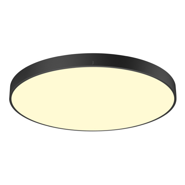 SLV 1007325 MEDO® 90, Deckenaufbauleuchte, rund, 2700/3000/4000 K, 79 W, PHASE, 110°, schwarz