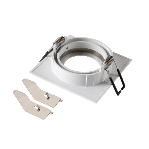 SLV 1007328 NEW TRIA® 68, Deckeneinbauring, L: 8.2 B: 8.2 H: 2.6 cm, IP 20, weiß