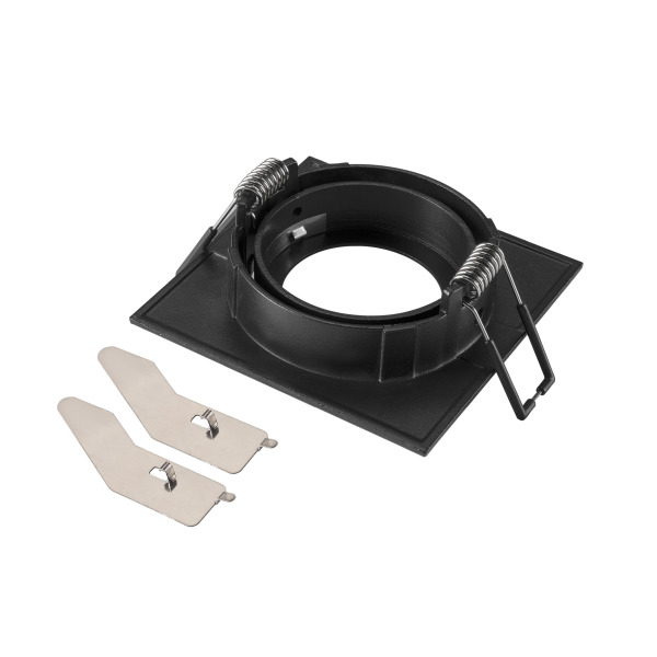 SLV 1007329 NEW TRIA® 68, Deckeneinbauring, L: 8.2 B: 8.2 H: 2.6 cm, IP 20, schwarz