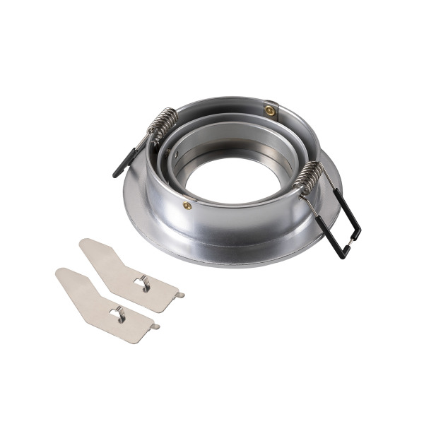 SLV 1007351 NEW TRIA® 75, Deckeneinbauring, D: 9.3 H: 2.6 cm, IP 20, aluminium