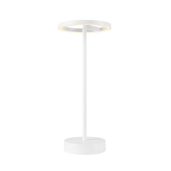 SLV 1007357 VINOLINA ONE, Tischleuchte, Akku, IP54, 2700 K, TOUCH, weiß