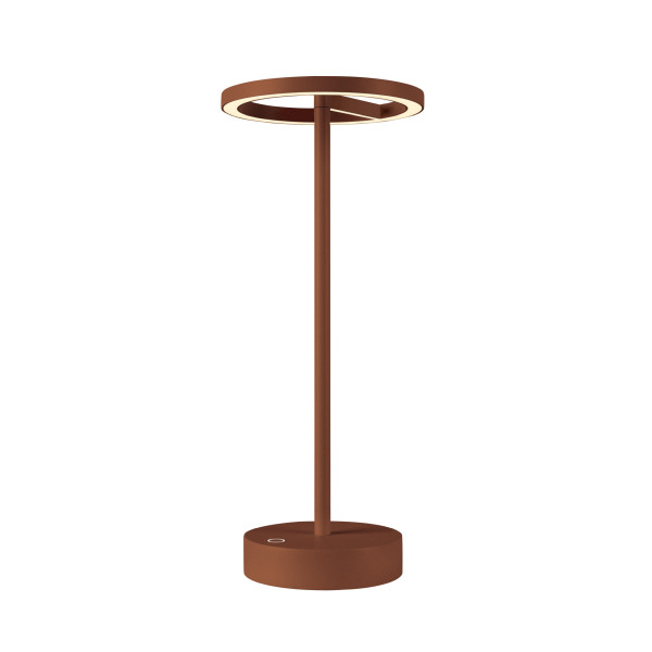 SLV 1007358 VINOLINA ONE, Tischleuchte, Akku, IP54, 2700 K, TOUCH, rost